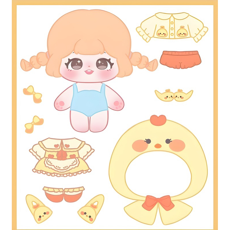 Búp bê giấy CHIBI