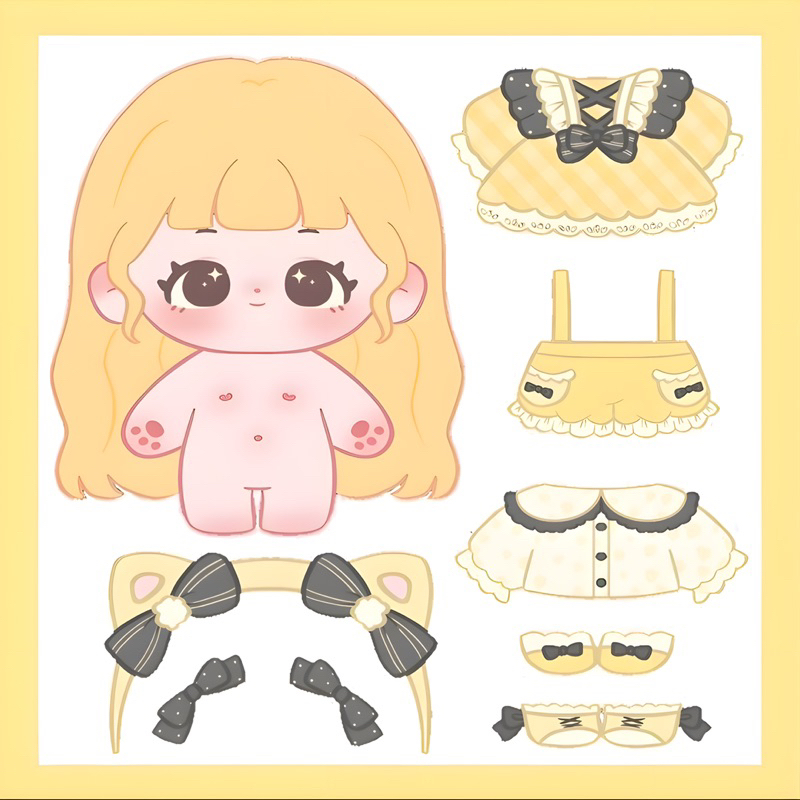 Búp bê giấy CHIBI