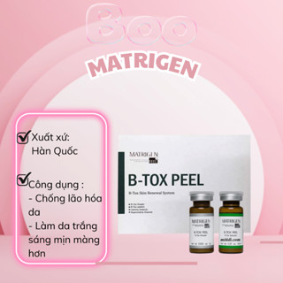 THAY DA SINH HỌC BTOX PEEL 2 MÀU - Full Hộp ( 6 Cặp)