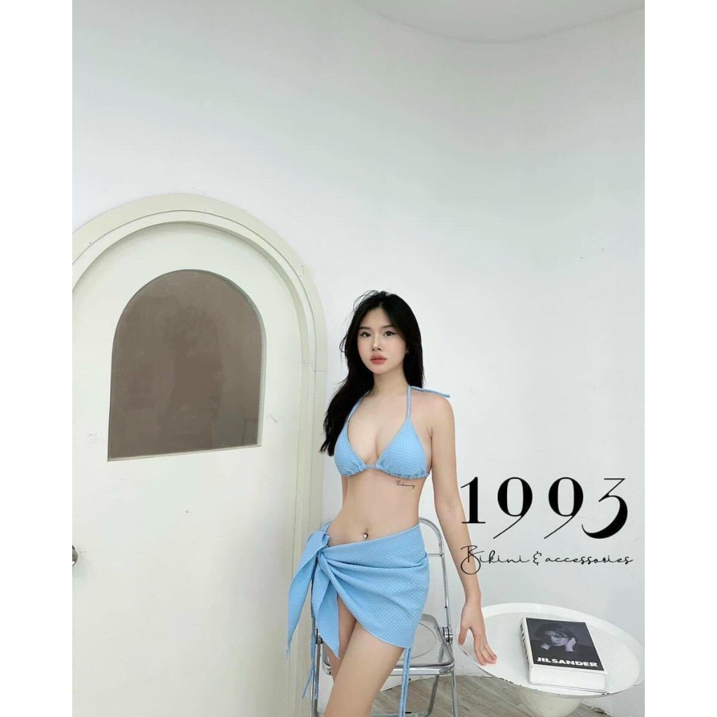 Bikini 3 món kèm choàng xốp siu xịnh giá rẻ xưởng sĩ