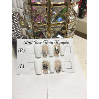 Nailbox móng úp thiết kế kèm keo dũa nail
