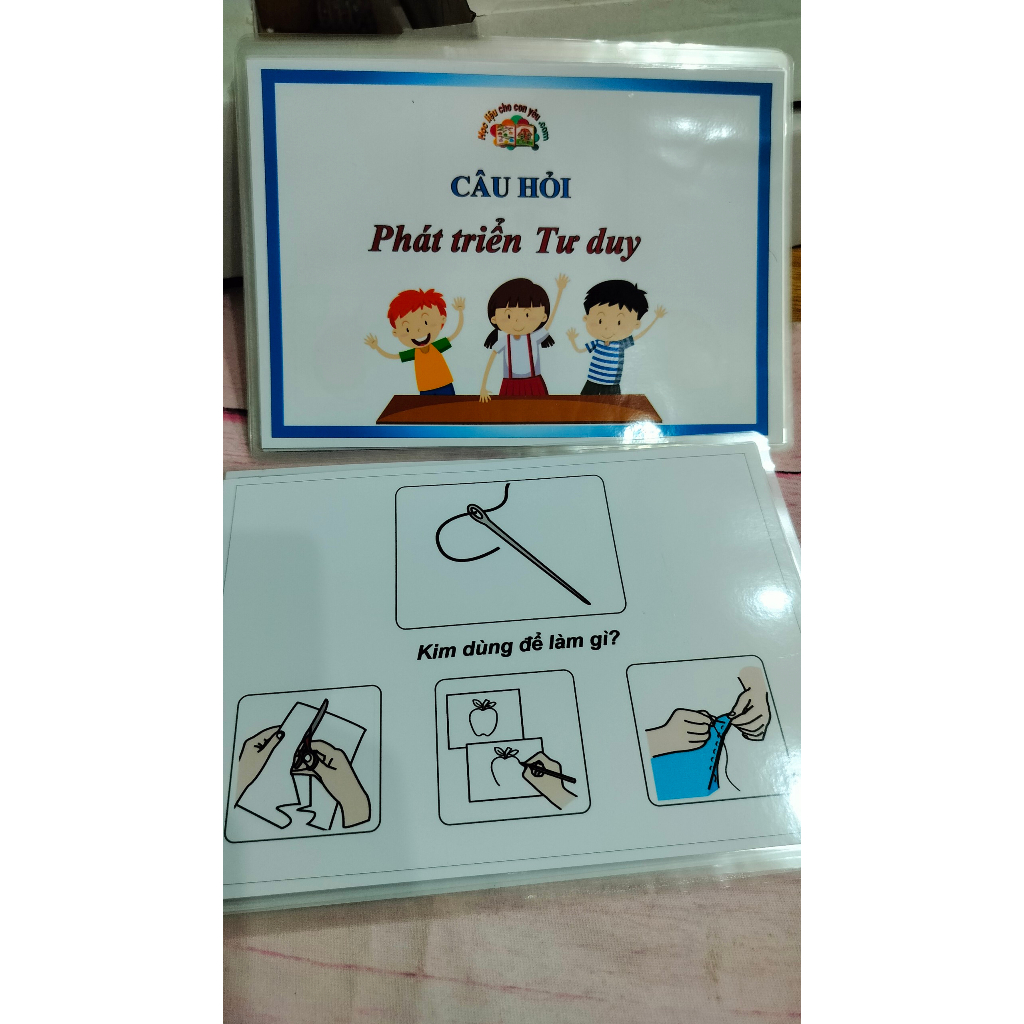 Bộ Thẻ Câu Hỏi Phát Triển Tư Duy Cho Bé