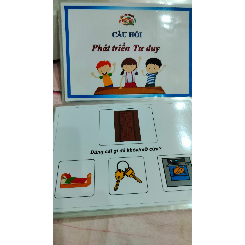 Bộ Thẻ Câu Hỏi Phát Triển Tư Duy Cho Bé