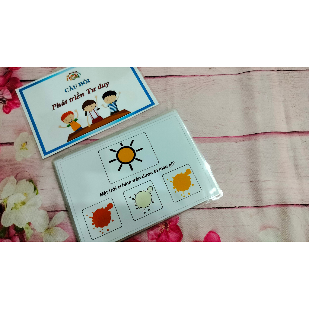 Bộ Thẻ Câu Hỏi Phát Triển Tư Duy Cho Bé