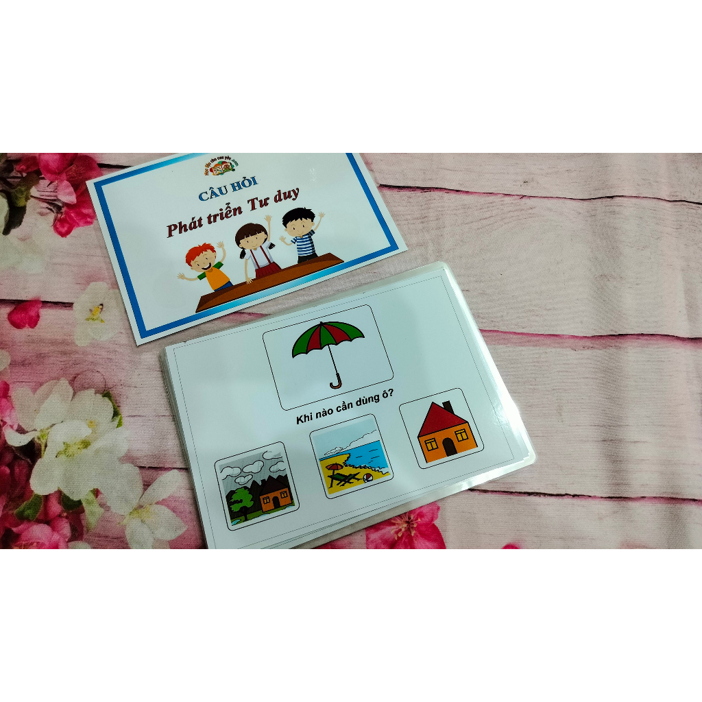 Bộ Thẻ Câu Hỏi Phát Triển Tư Duy Cho Bé