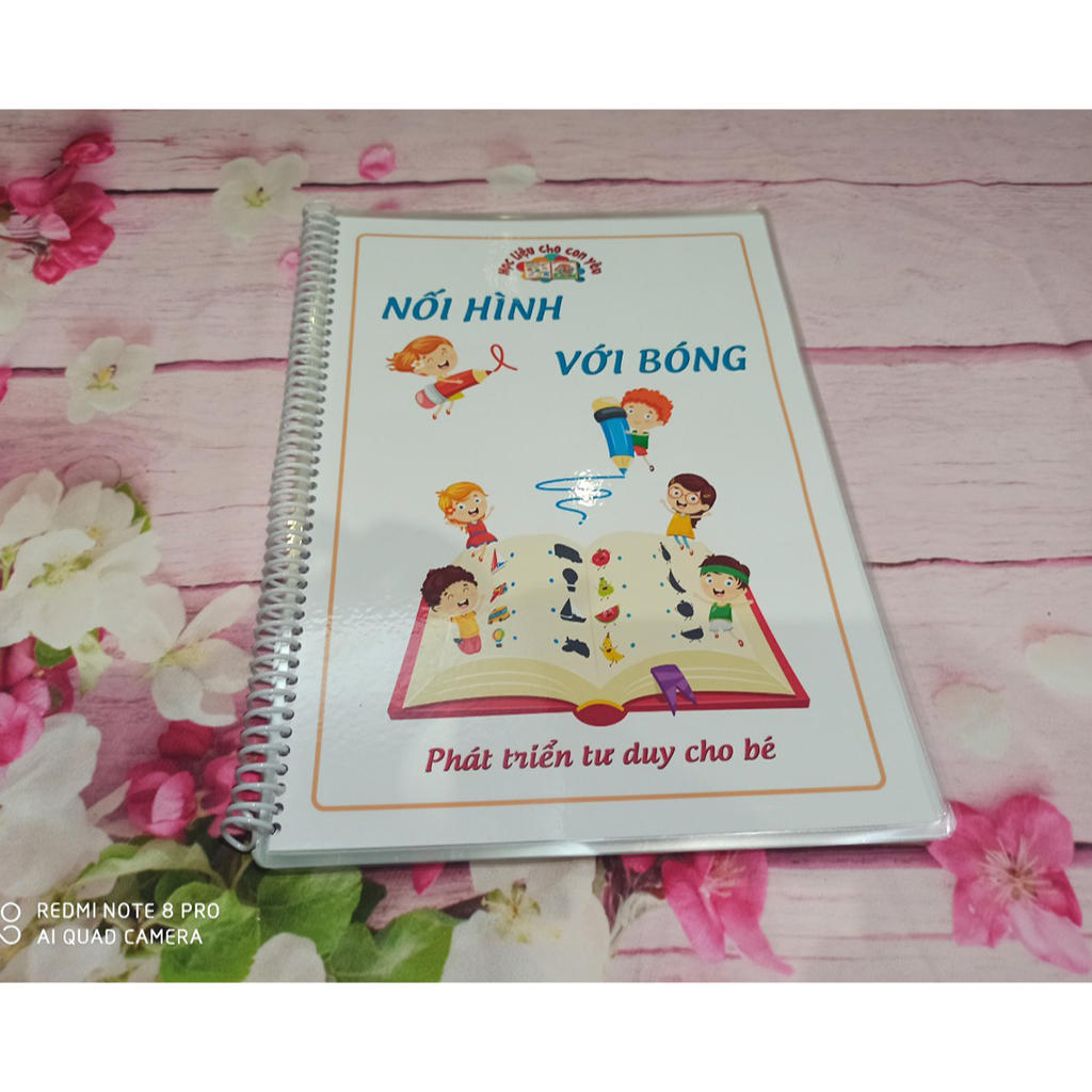 Học Liệu Nối Hình Với Bóng Phát Triển Tư Duy Cho Bé