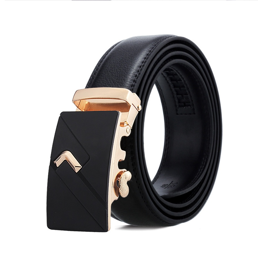 Phụ kiện 2 lớp da thật VICENZO Chính hãng, Thắt Lưng nam nữ form rộng
