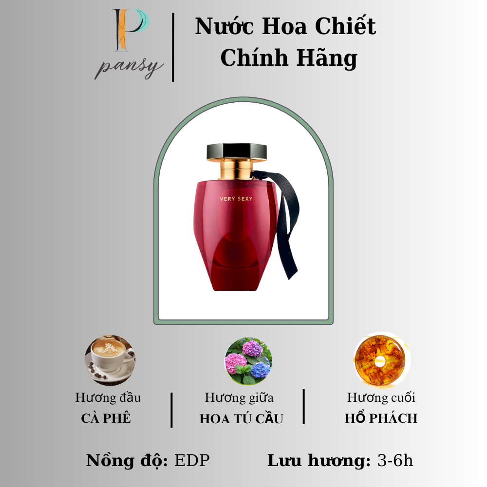 Nước hoa nữ Victoria's Secret Very Sexy dùng thử chiết 10ml - Pansy Shop