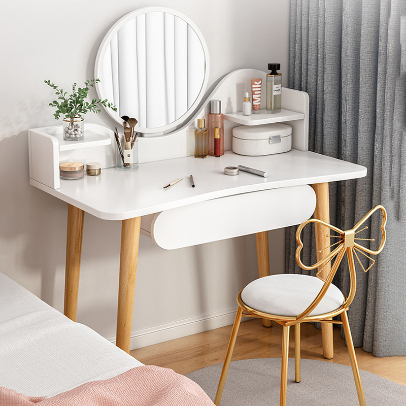 Bàn trang điểm phong cách Bắc Âu MANZI DECOR sang trọng mã AK11 đồ dùng không thể thiếu cho các nàng mê trang điểm