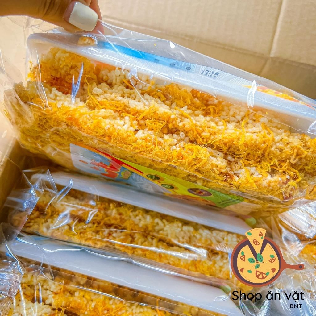 Cơm sấy Minh Châu cơm cháy siêu chà bông bịch to 250g thơm ngon - 04100051