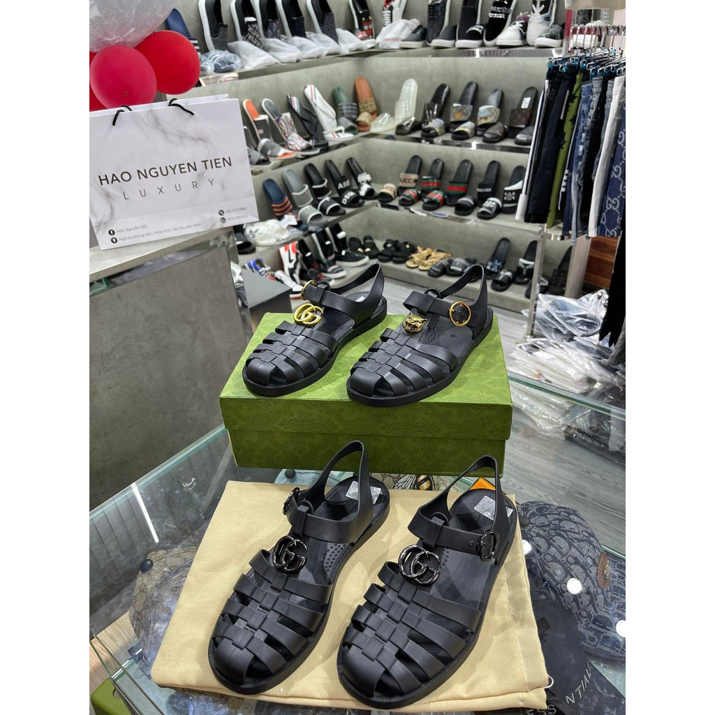 Dép Rọ Nam Nữ Gucci , Dép dọ sandal GC Quai Hậu Gc Quai Da Cao Cấp - thời trang nữ HOT 2023 Lady store