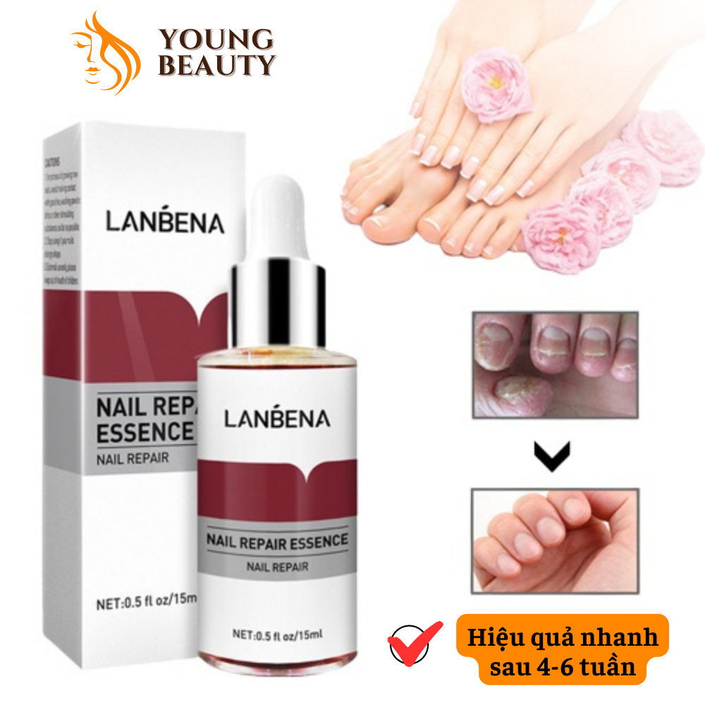 Serum Lanbena phục hồi móng tay chân - Tinh chất chống nấm, nuôi dưỡng tái tạo móng hiệu quả - YOUNG BEAUTY