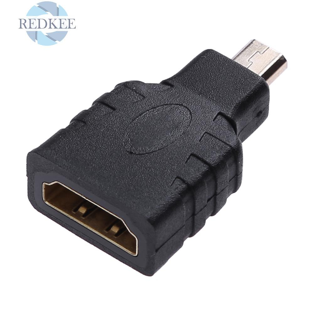 Đầu chuyển HDMI âm ra micro HDMI dương Micro HDMI giao diện với máy ảnh kỹ thuật số, máy ảnh kỹ thuật số, điện thoại
