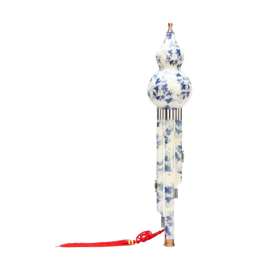 Sáo Bầu Khớp Inox 2 Bè Kèm Bao Da