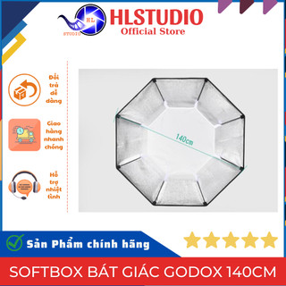 Softbox bát giác Godox 140cm HL Studio
