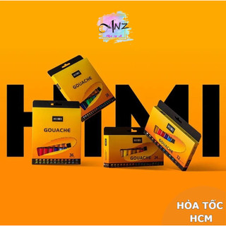 Màu Gouache TUÝP 12ML  Miya Himi Set 12/18/24/36 màu dạng tuýp 12ml - Họa cụ anz