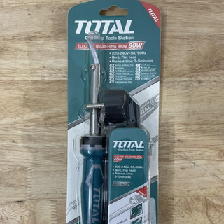 Mỏ hàn chì 60W mỏ cong TOTAL TET2606 (Đồ nghề Chính Hãng)