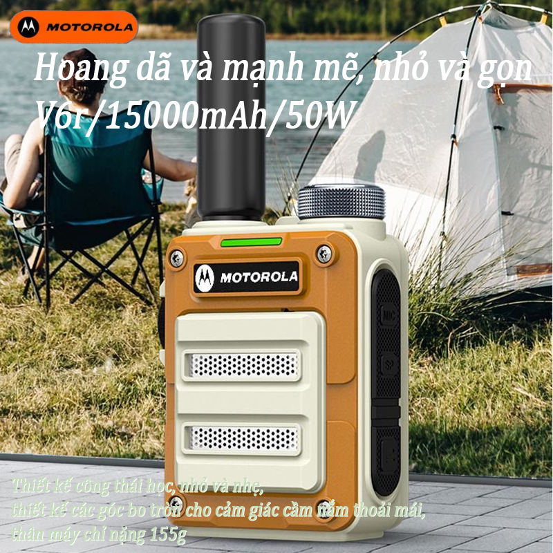Bộ đàm Motorola VR6, bộ đàm cầm tay, cặp không dây ngoài trời dân sự với tần số 10 km