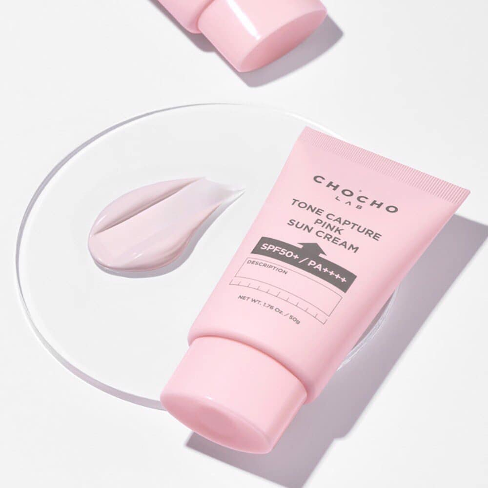 ShopvuKEM CHỐNG NẮNG NÂNG TONE KIỀM DẦU CHOCHO TONE UP PINK SUNCREAM SPF50 50G - 14622