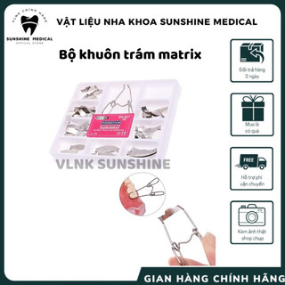 Bộ khuôn trám matrix - khuôn trám xoang 2 - khuôn trám răng nha khoa