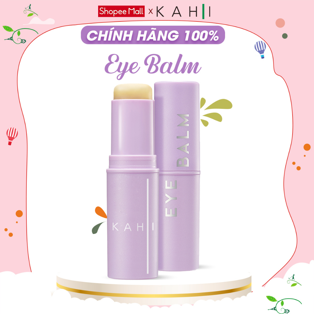 KAHI EYE BALM- Sáp dưỡng cải thiện quầng thâm, tăng cường đàn hồi vùng da mắt