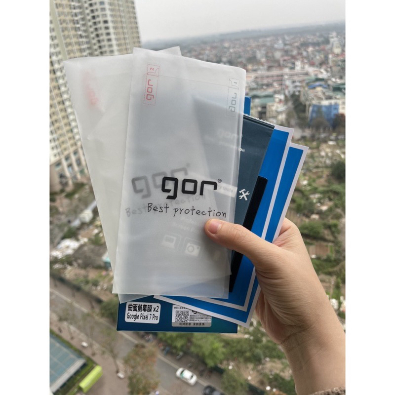 Bộ 2 Miếng dán dẻo Gor cho Google Pixel 7 Pro Full màn bảo vệ máy