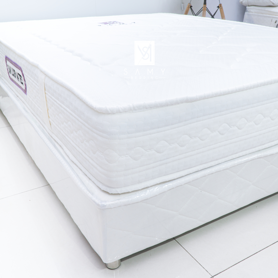 Nệm Lò Xo Túi Độc Lập SAMY BEDDING Luxury Cao Cấp 4 Sao Với Lớp Bông Cao Cấp Đem Lại Cảm Giác Êm Ái Mềm Mại