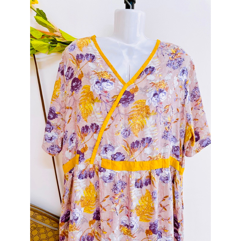 Đầm Hoa Xô, Đũi, Bigsize, Freesize, 2hand