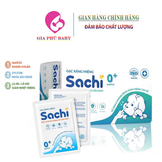 Gạc Sachi Rơ Lưỡi kháng khuẩn, chống nấm bảo vệ lưỡi