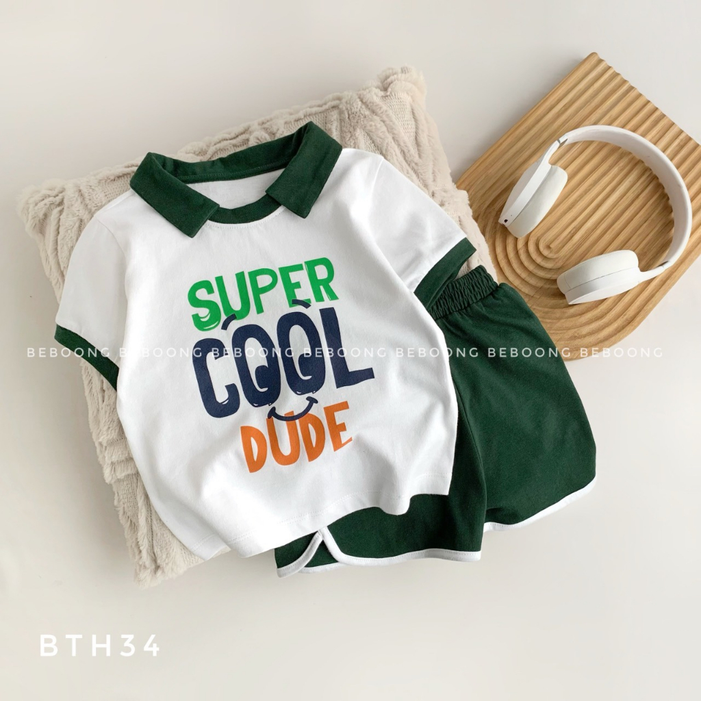 Set Supper cool siêu ngầu, set bộ hè supper cool