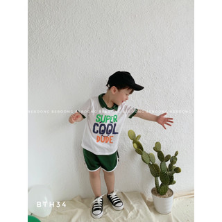 Set Supper cool siêu ngầu, set bộ hè supper cool