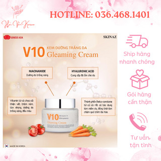Kem v10 skinaz hũ 100ml ⚡ deal sốc ⚡ kem v10 skinaz dưỡng trắng da mờ thâm nám và tàn nhang