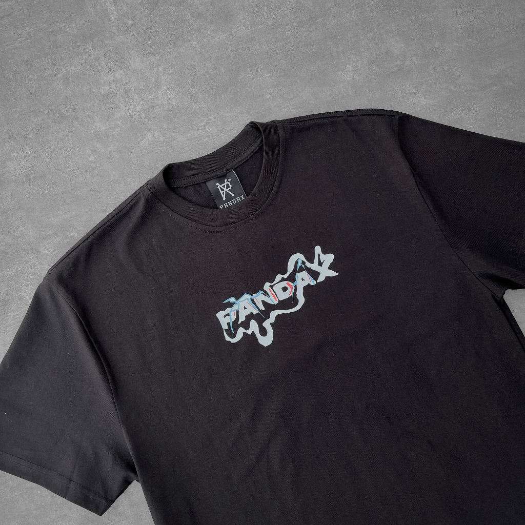 Áo thun tay lỡ PANDAX Fire logo , basic tee local brand unisex , oversize nam nữ premium cotton 100%
