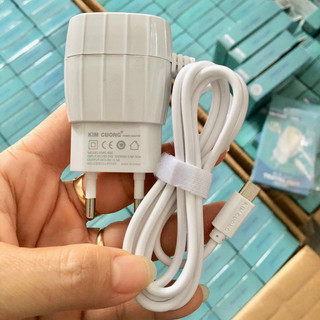 Sạc nhanh dây liền Kim Cương KMG-820 Micro USB dùng cho điện thoại Samsung , huawei , Vivo , Xiaomi , realme