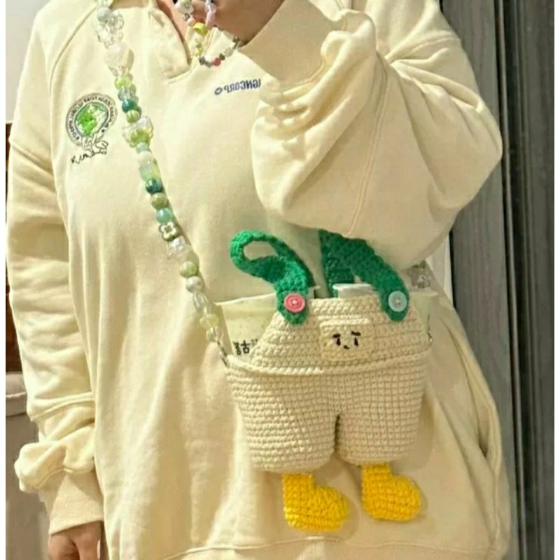 Túi len đựng trà sữa/ly nước siêu hottt