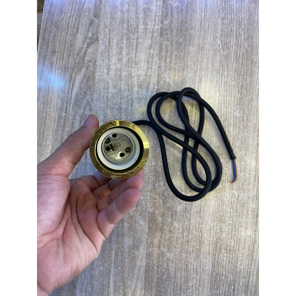 Dây thả đui đồng dây thả bóng đèn E27, trang trí nhà cửa, decor quán cafe, decor quán bar