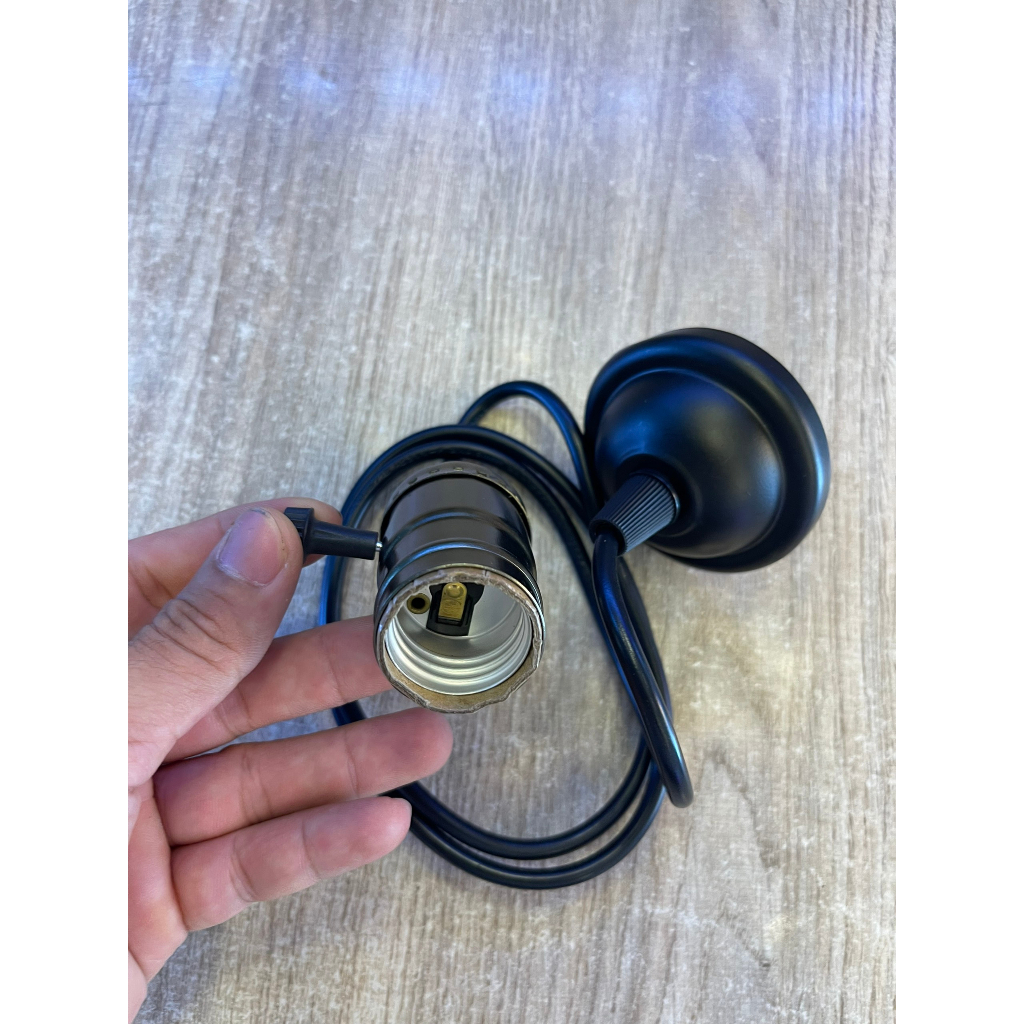 Dây thả đui đồng dây thả bóng đèn E27, trang trí nhà cửa, decor quán cafe, decor quán bar