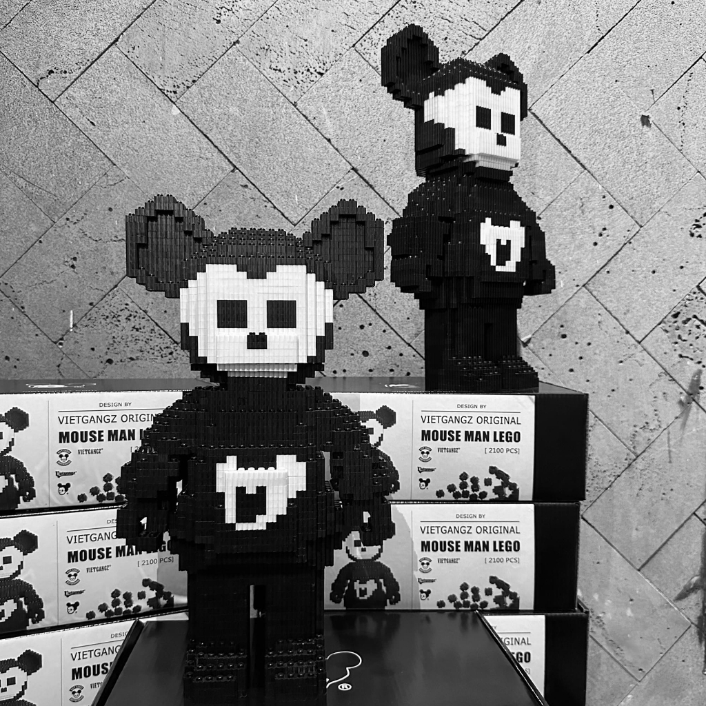 Bộ xếp hình chính hãng Vietgangz MOUSE MAN