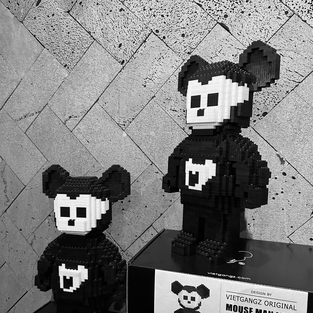 Bộ xếp hình chính hãng Vietgangz MOUSE MAN