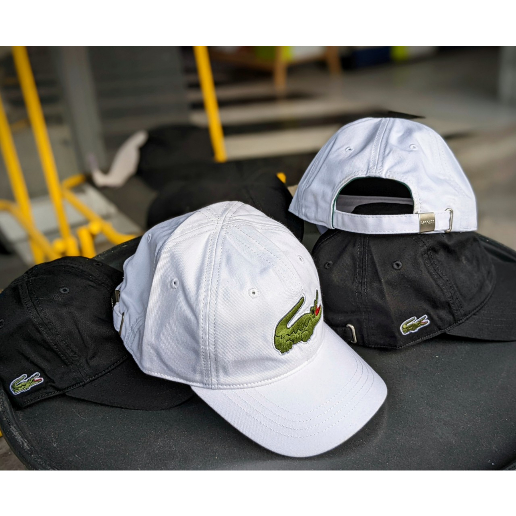 Nón thời trang Unisex Lacoste Gabardine Cap, Nón logo cá sấu Lacoste