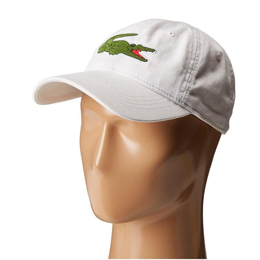 Nón thời trang Unisex Lacoste Gabardine Cap, Nón logo cá sấu Lacoste