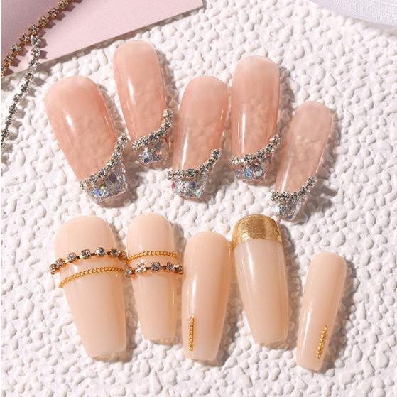 Dây xích nail , dây xích đá trang trí móng