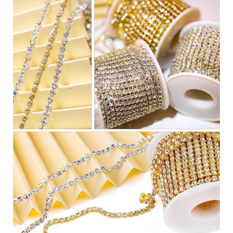 Dây xích nail , dây xích đá trang trí móng