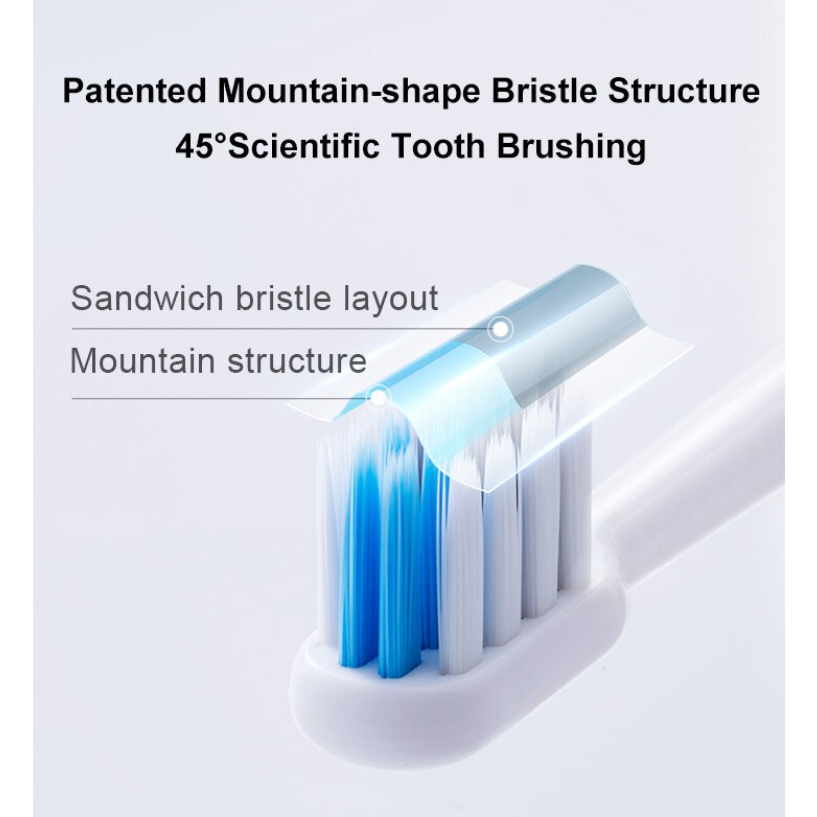 Bàn chải điện Dr.Bei Sonic C01 hàng chất lượng chính hãng 100% - Chống nước IPX7