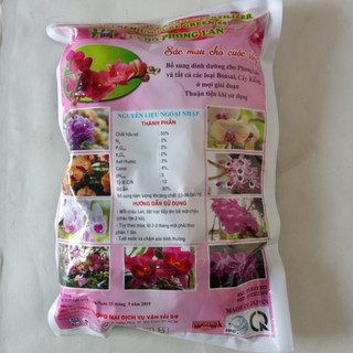 Phân bón hữu cơ tan chậm túi lưới chuyên dùng cho phong lan