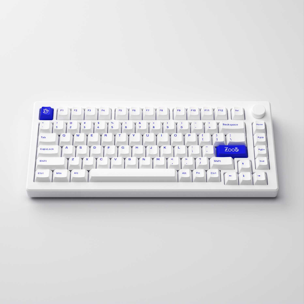 Bàn phím AKKO MOD007 PC Blue on White (Akko cs switch - Piano)