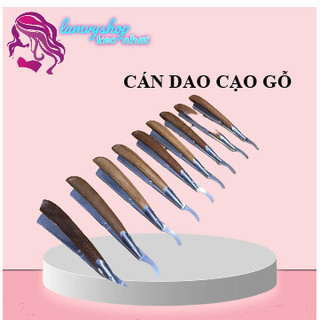 Dao cạo cán gỗ cao cấp