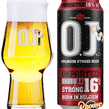 Bia Bỉ O.J 16% Lon 500ml