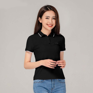 Áo thun polo nữ YODY phông cộc tay, có cổ chất vải cotton mềm mịn NPS31 APN5398