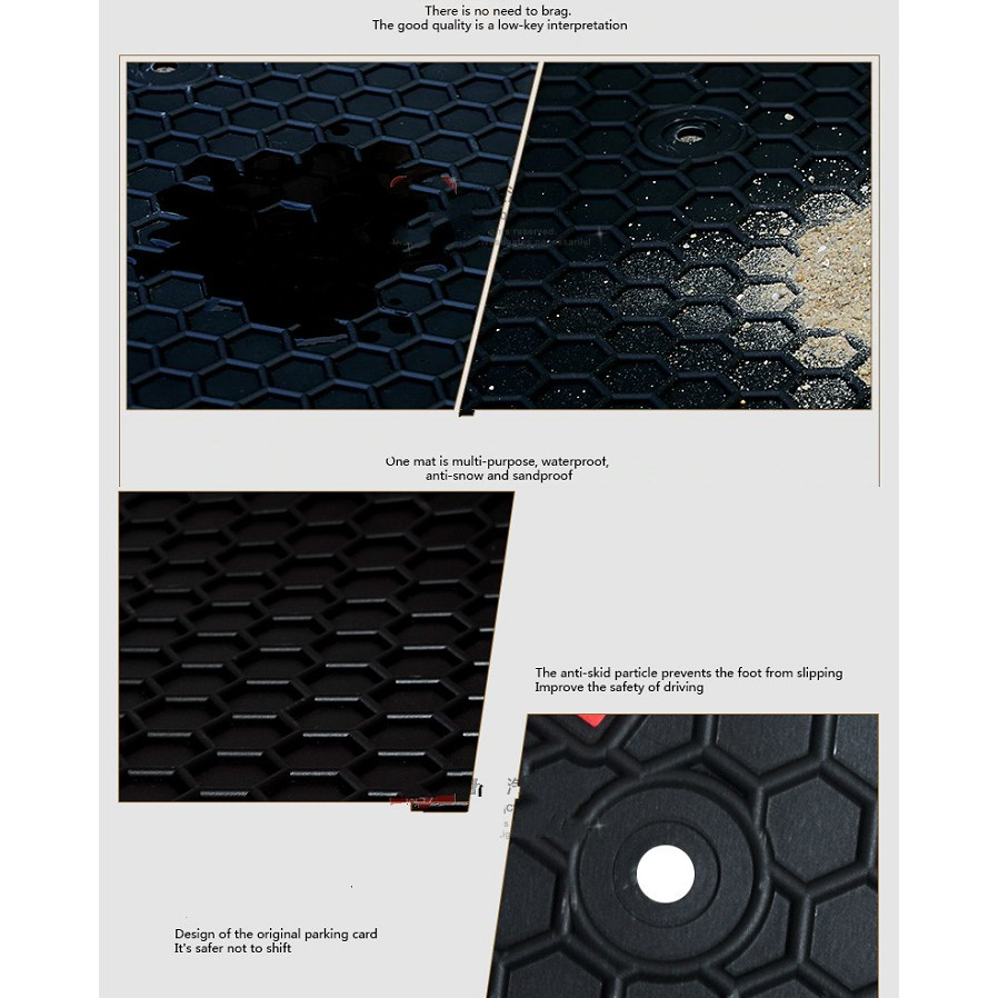 Thảm sàn, lót sàn cao su cho xe Kia Sorento 2021- 2022- 2023- mẫu 2 hàng ghế mẫu Kẻ sọc cao cấp